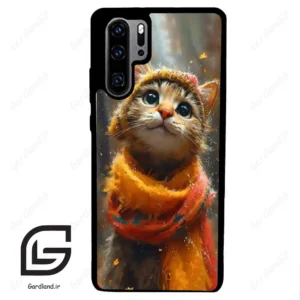 قاب گوشی هوآوی P30 پرو (Huawei P30 Pro ) طرح گربه کد 2440