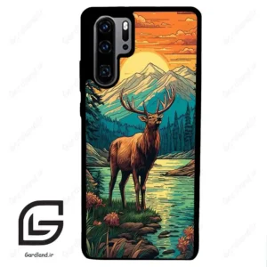 قاب گوشی هوآوی P30 پرو (Huawei P30 Pro ) طرح گوزن کد 2471