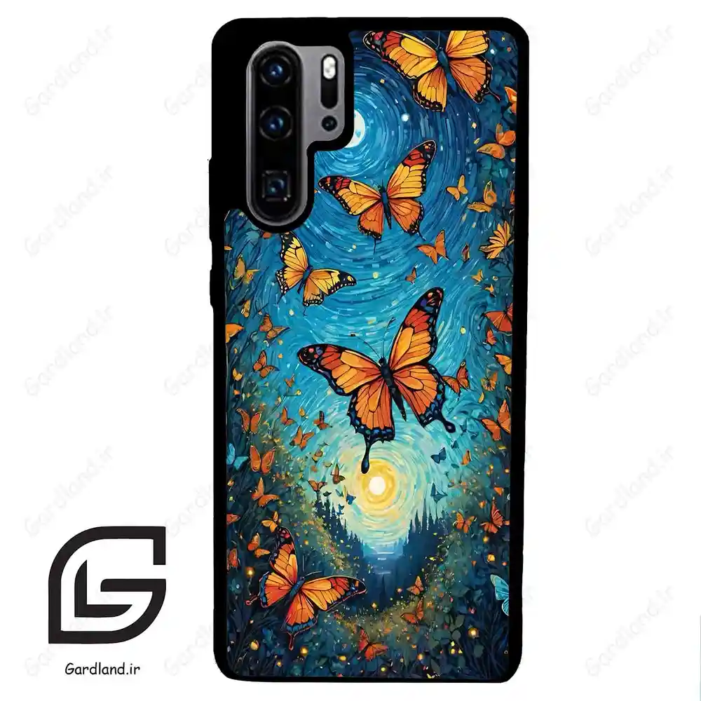 قاب گوشی هوآوی P30 پرو (Huawei P30 Pro ) طرح پروانه کد 2479