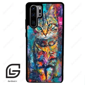 قاب گوشی هوآوی P30 پرو (Huawei P30 Pro ) طرح گربه کد 2488