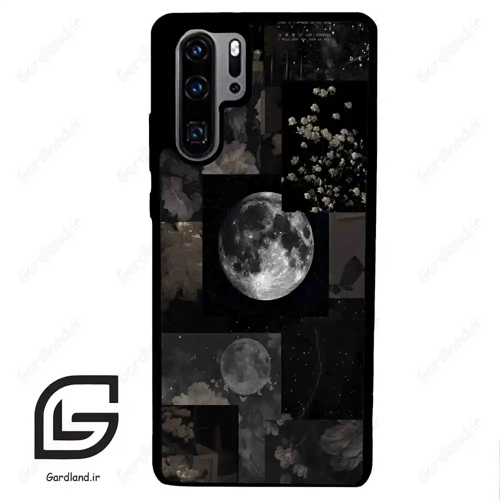 قاب گوشی هوآوی P30 پرو (Huawei P30 Pro ) طرح ماه کد 2545
