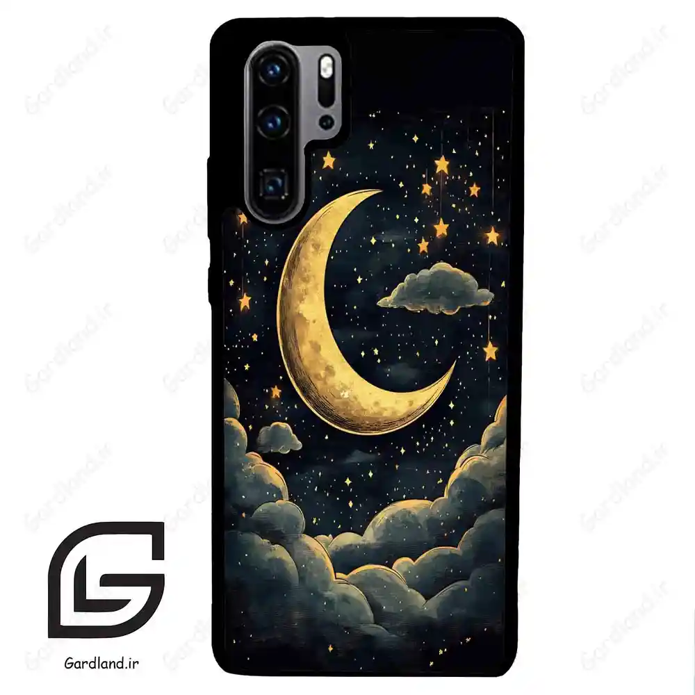قاب گوشی هوآوی P30 پرو (Huawei P30 Pro ) طرح ماه کد 2547