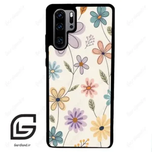 قاب گوشی هوآوی P30 پرو (Huawei P30 Pro ) طرح گل کد 2587