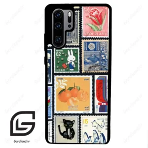 قاب گوشی هوآوی P30 پرو (Huawei P30 Pro ) طرح تمبر کد 2603