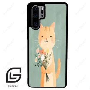قاب گوشی هوآوی P30 پرو (Huawei P30 Pro ) طرح گربه کد 2619