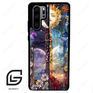قاب گوشی هوآوی P30 پرو (Huawei P30 Pro ) طرح ماه کد 2695