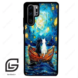 قاب گوشی هوآوی P30 پرو (Huawei P30 Pro ) طرح گربه کد 2727
