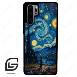 قاب گوشی هوآوی P30 پرو (Huawei P30 Pro ) طرح شب کد 2801