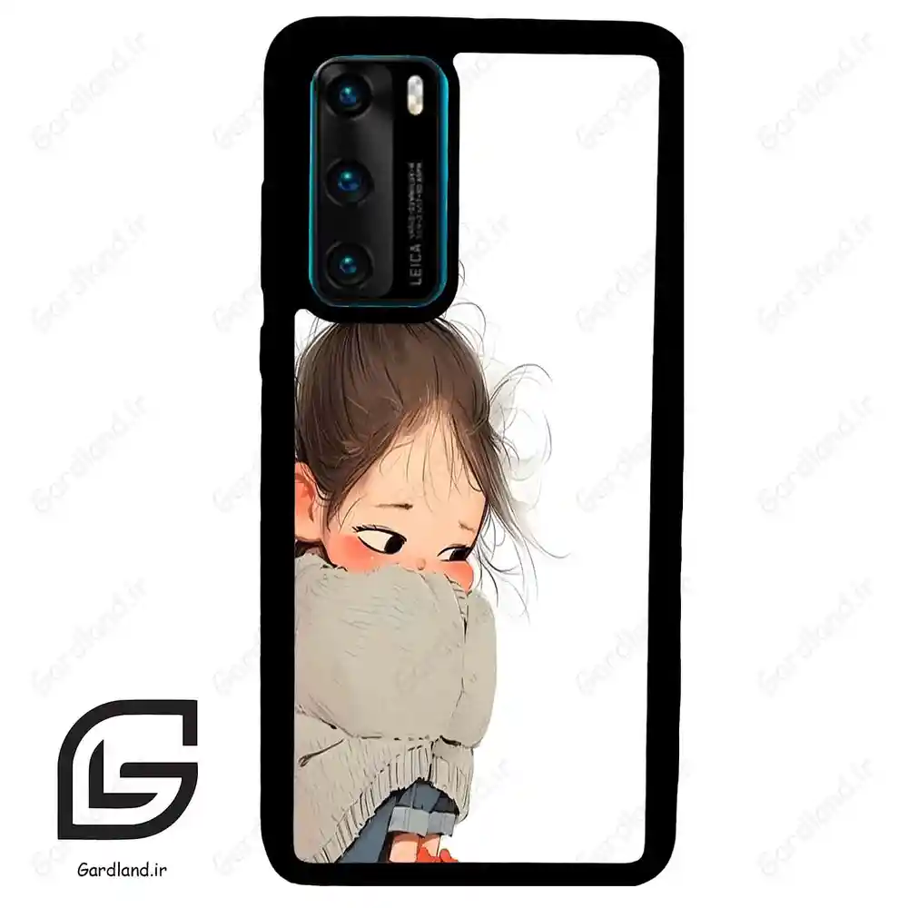 قاب گوشی هوآوی P40 (Huawei P40 ) طرح دخترانه کد 2024