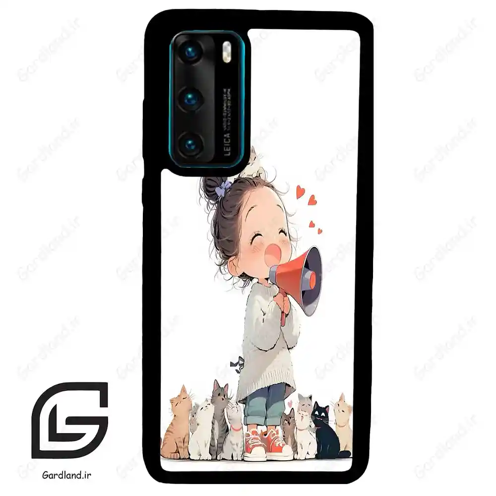 قاب گوشی هوآوی P40 (Huawei P40 ) طرح دخترانه کد 2027