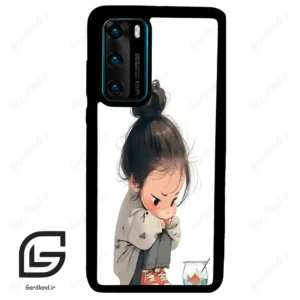 قاب گوشی هوآوی P40 (Huawei P40 ) طرح دخترانه کد 2028