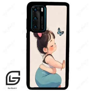 قاب گوشی هوآوی P40 (Huawei P40 ) طرح دخترانه کد 2032