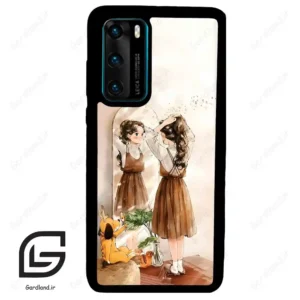 قاب گوشی هوآوی P40 (Huawei P40 ) طرح دخترانه کد 2078