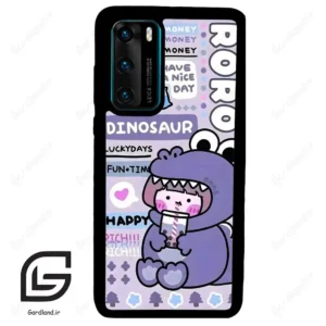 قاب گوشی هوآوی P40 (Huawei P40 ) طرح دایناسور کد 2155