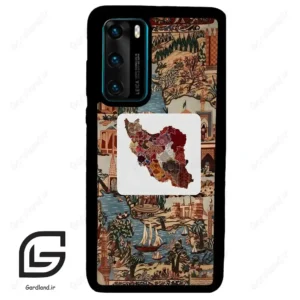 قاب گوشی هوآوی P40 (Huawei P40 ) طرح نقشه ایران کد 2287