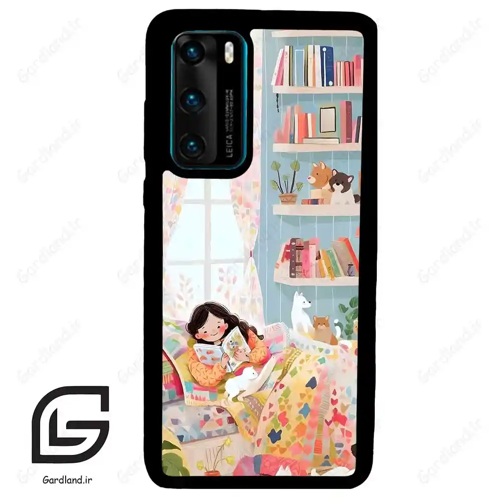 قاب گوشی هوآوی P40 (Huawei P40 ) طرح دخترانه کد 2325