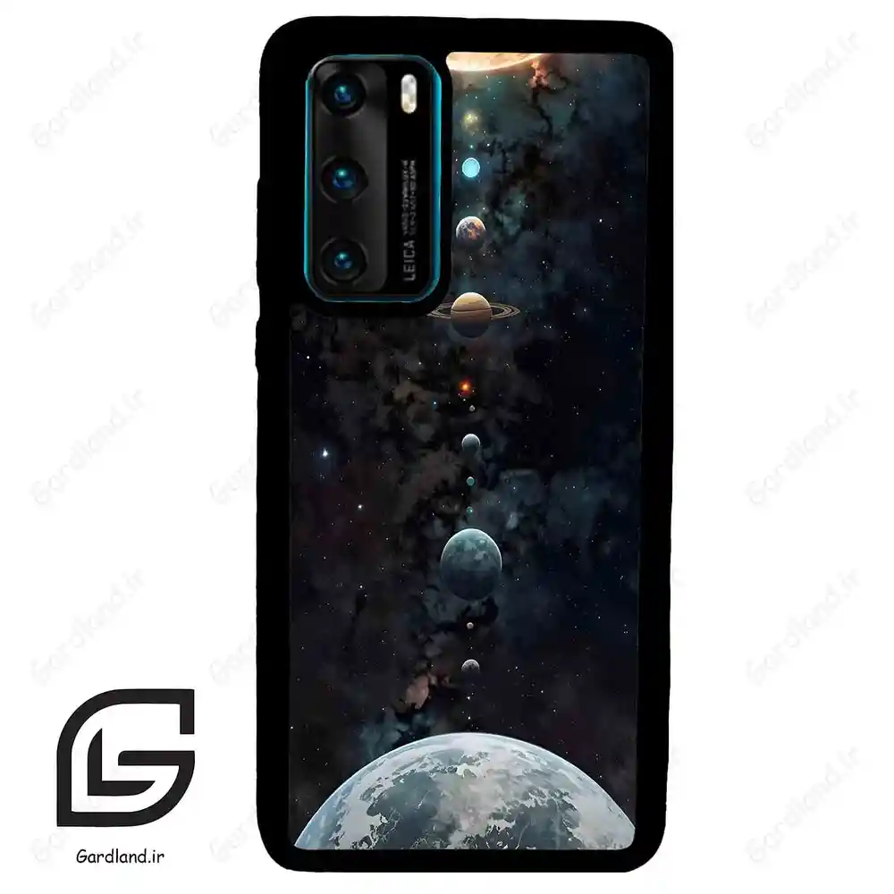 قاب گوشی هوآوی P40 (Huawei P40 ) طرح کهکشان کد 2350