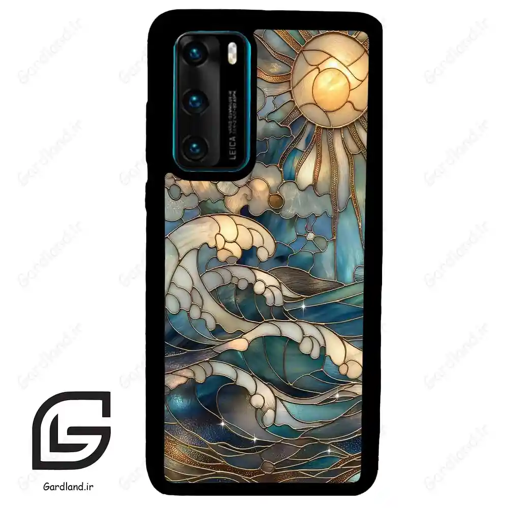قاب گوشی هوآوی P40 (Huawei P40 ) طرح شیشه کد 2393
