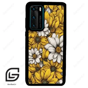قاب گوشی هوآوی P40 (Huawei P40 ) طرح گل کد 2402