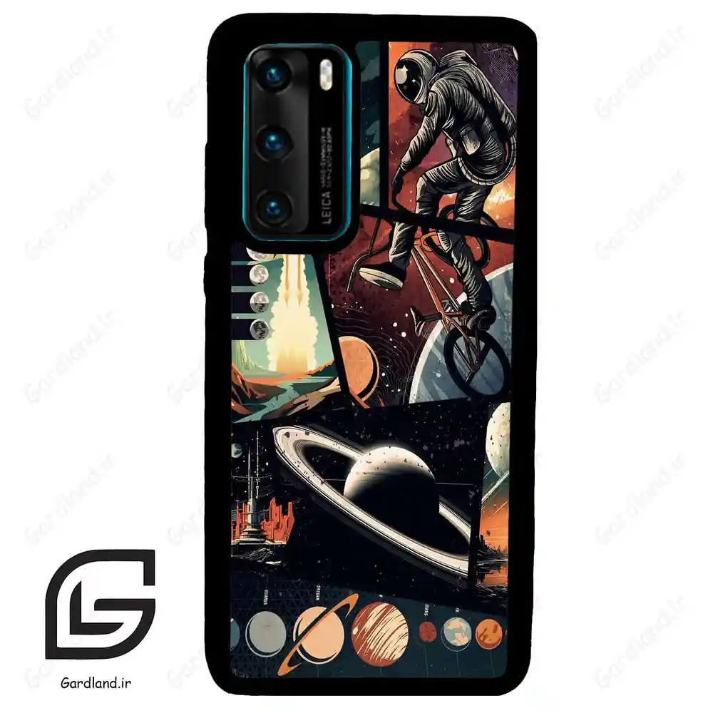 قاب گوشی هوآوی P40 (Huawei P40 ) طرح فضانورد کد 2415