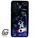 قاب گوشی هوآوی P40 (Huawei P40 ) طرح ناسا کد 2427