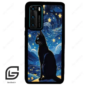 قاب گوشی هوآوی P40 (Huawei P40 ) طرح گربه کد 2438