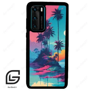 قاب گوشی هوآوی P40 (Huawei P40 ) طرح جزیره کد 2461