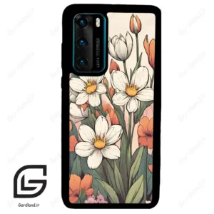 قاب گوشی هوآوی P40 (Huawei P40 ) طرح گل کد 2475