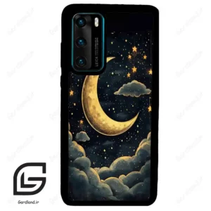 قاب گوشی هوآوی P40 (Huawei P40 ) طرح ماه کد 2547