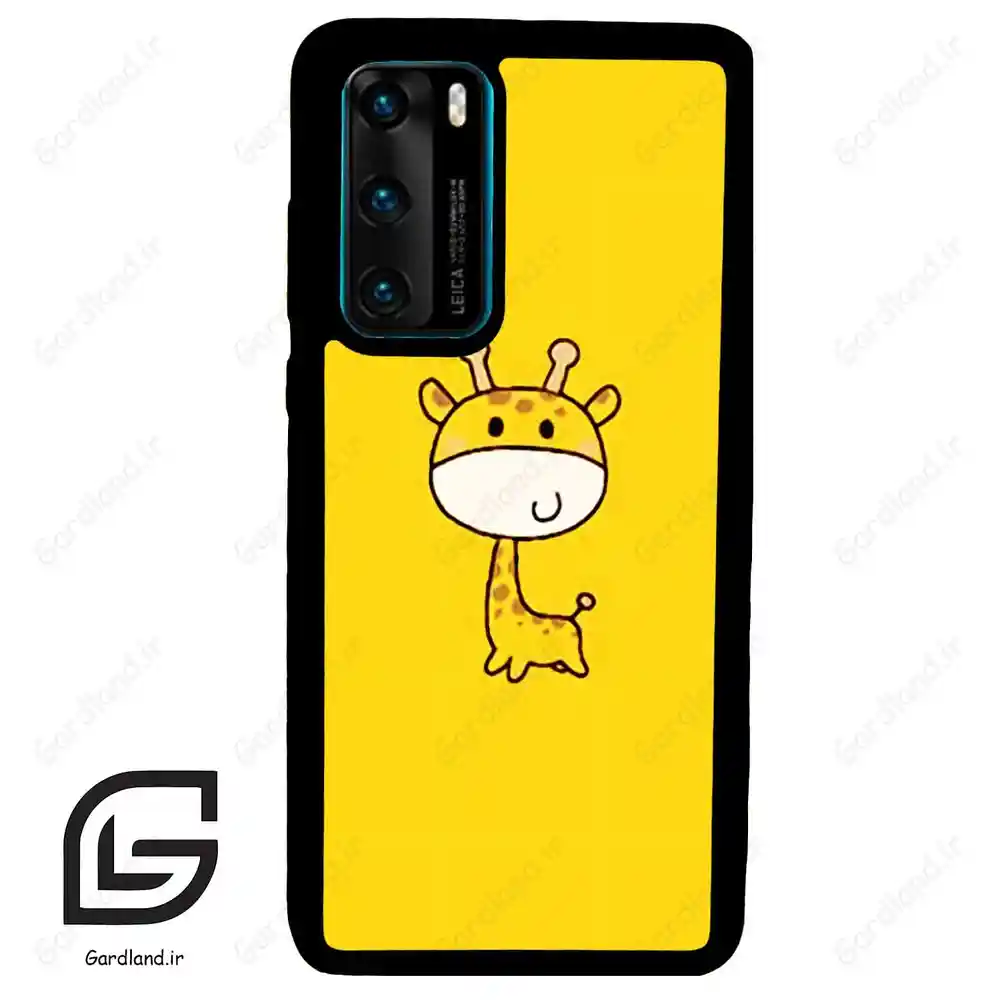 قاب گوشی هوآوی P40 (Huawei P40 ) طرح زرافه کد 2552