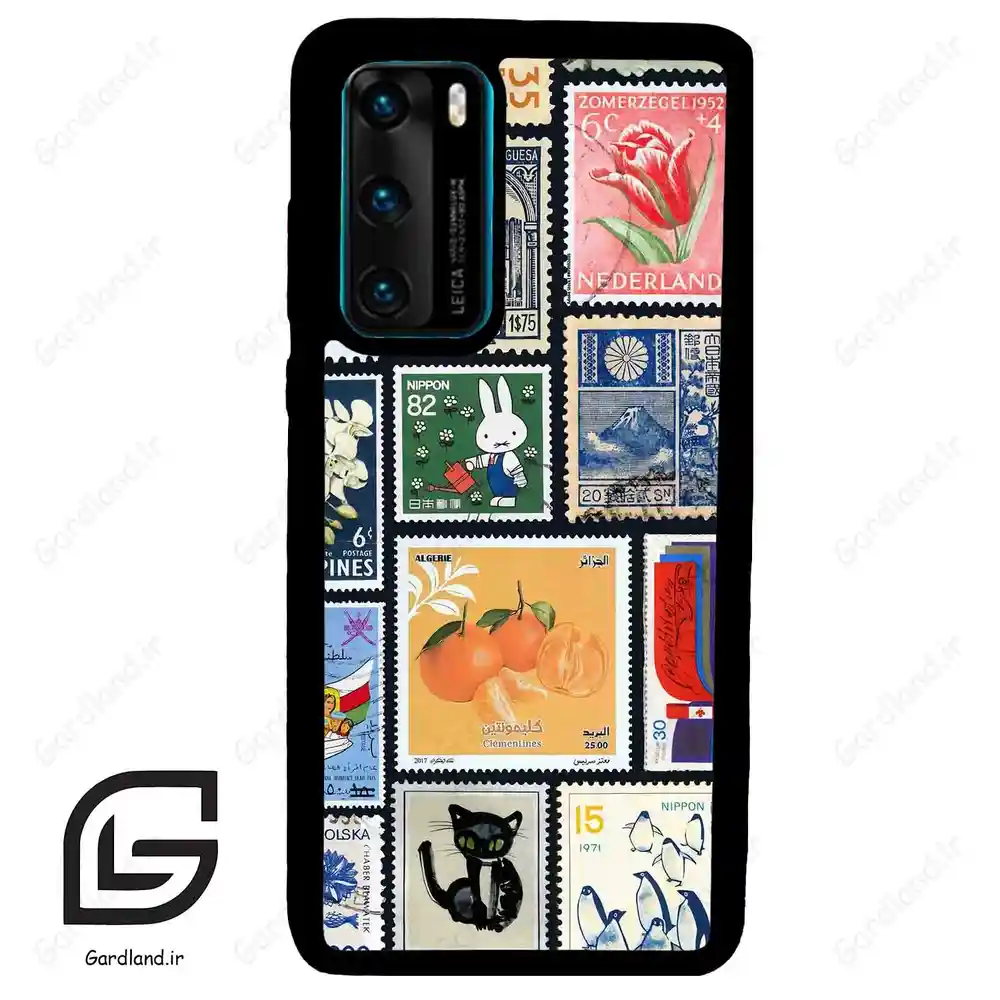 قاب گوشی هوآوی P40 (Huawei P40 ) طرح تمبر کد 2603