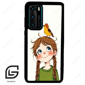 قاب گوشی هوآوی P40 (Huawei P40 ) طرح دختر کد 2640