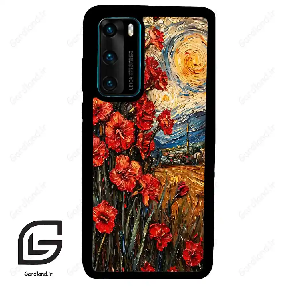 قاب گوشی هوآوی P40 (Huawei P40 ) طرح نقاشی کد 2677
