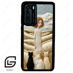 قاب گوشی هوآوی P40 (Huawei P40 ) طرح دخترانه کد 2679