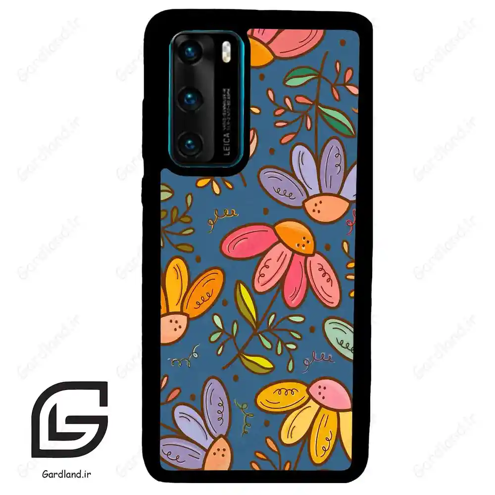 قاب گوشی هوآوی P40 (Huawei P40 ) طرح گل کد 2685
