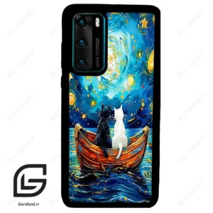 قاب گوشی هوآوی P40 (Huawei P40 ) طرح گربه کد 2727