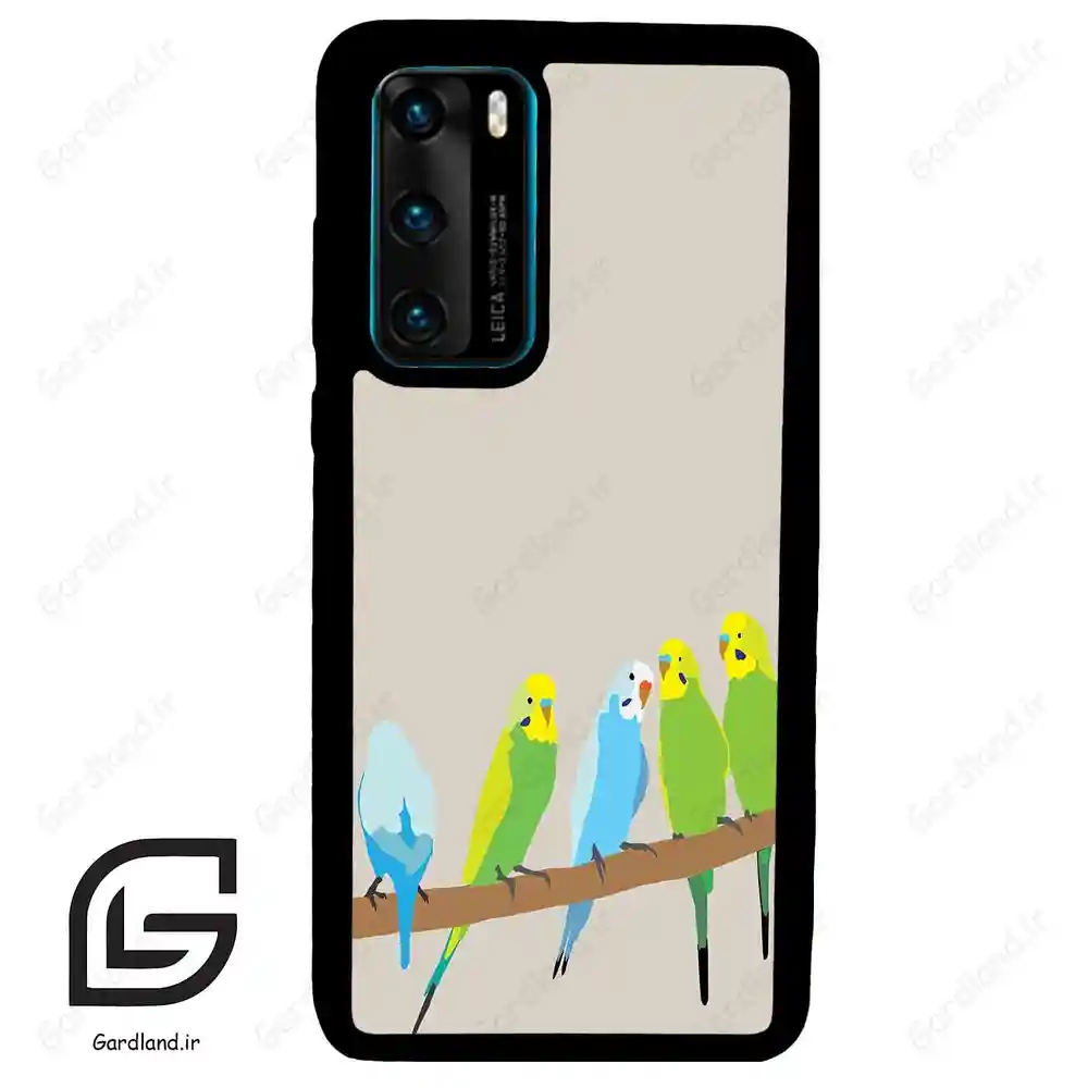 قاب گوشی هوآوی P40 (Huawei P40 ) طرح پرنده کد 2818