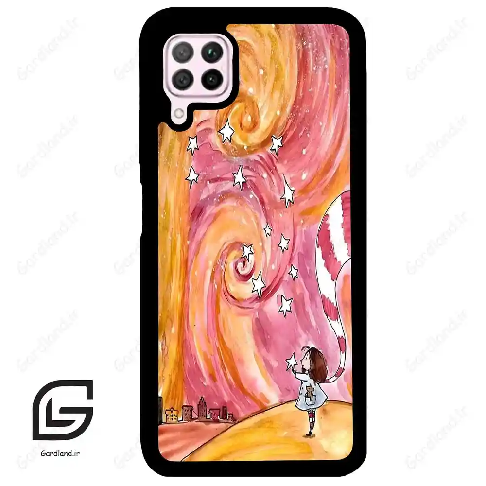 قاب گوشی هوآوی P40 لایت (Huawei P40 Lite ) طرح دخترانه کد 2006