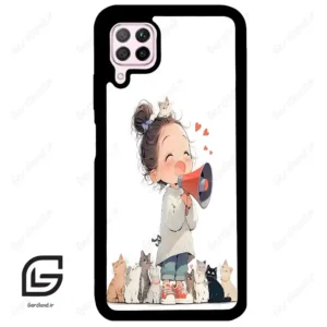 قاب گوشی هوآوی P40 لایت (Huawei P40 Lite ) طرح دخترانه کد 2027