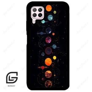 قاب گوشی هوآوی P40 لایت (Huawei P40 Lite ) طرح کهکشان کد 2062
