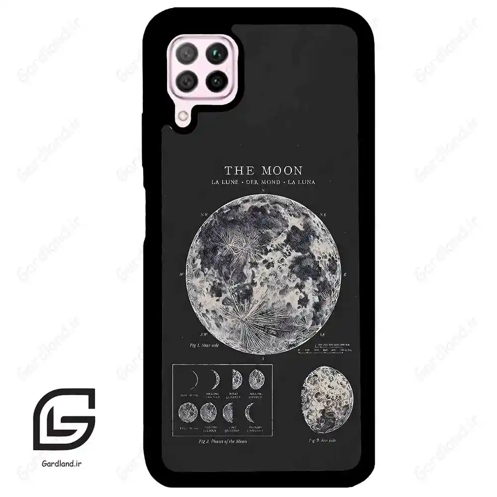 قاب گوشی هوآوی P40 لایت (Huawei P40 Lite ) طرح ماه کد 2175