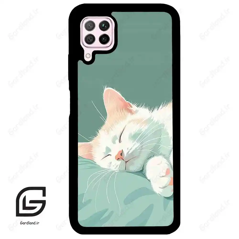 قاب گوشی هوآوی P40 لایت (Huawei P40 Lite ) طرح گربه کد 2403