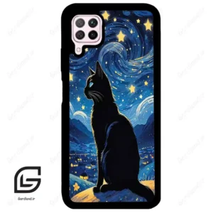 قاب گوشی هوآوی P40 لایت (Huawei P40 Lite ) طرح گربه کد 2438