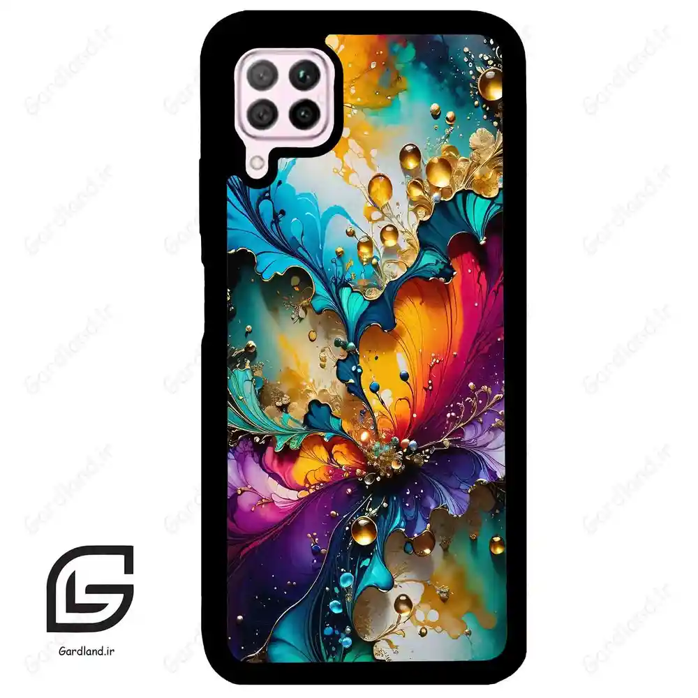 قاب گوشی هوآوی P40 لایت (Huawei P40 Lite ) طرح ابرنگی کد 2447