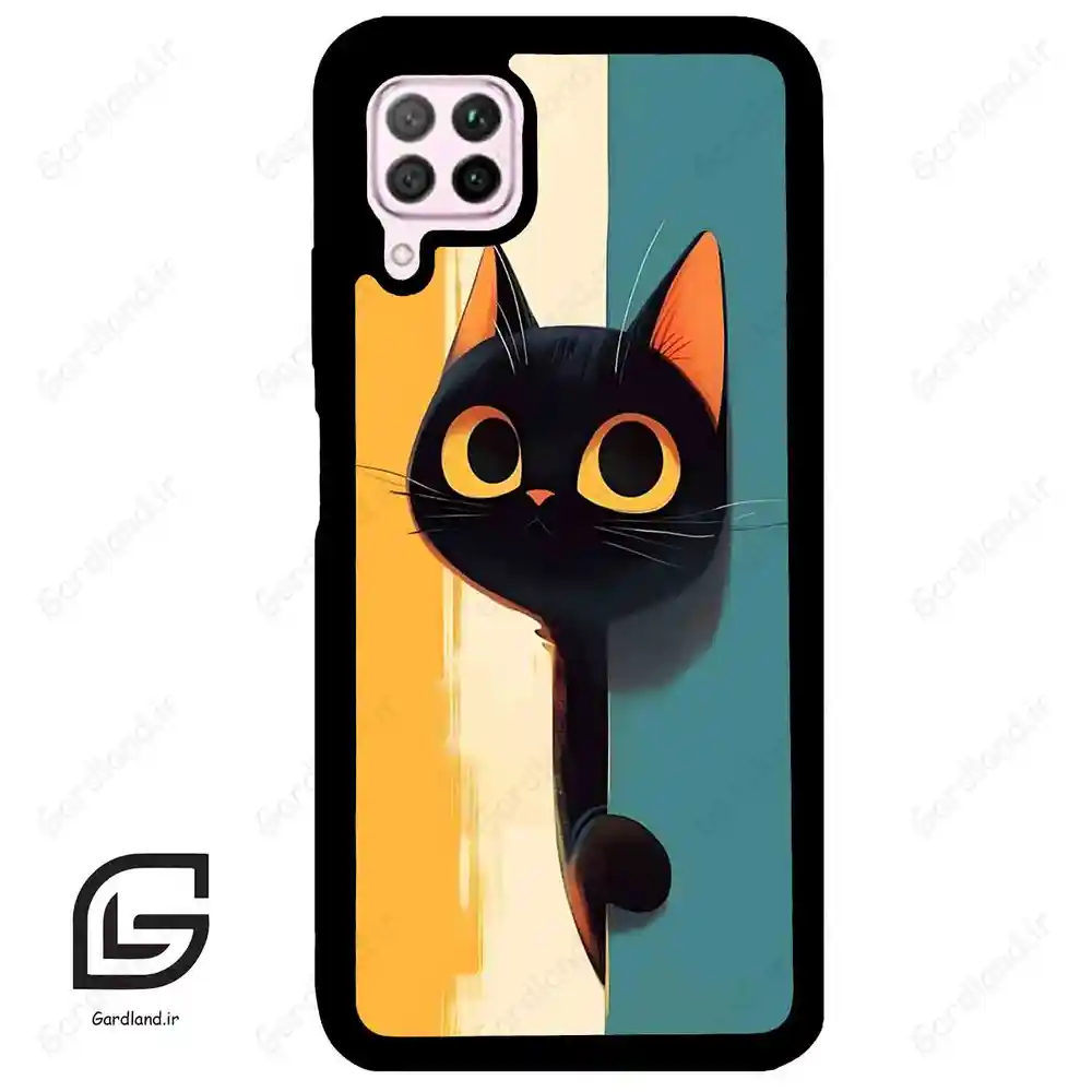 قاب گوشی هوآوی P40 لایت (Huawei P40 Lite ) طرح گربه کد 2581