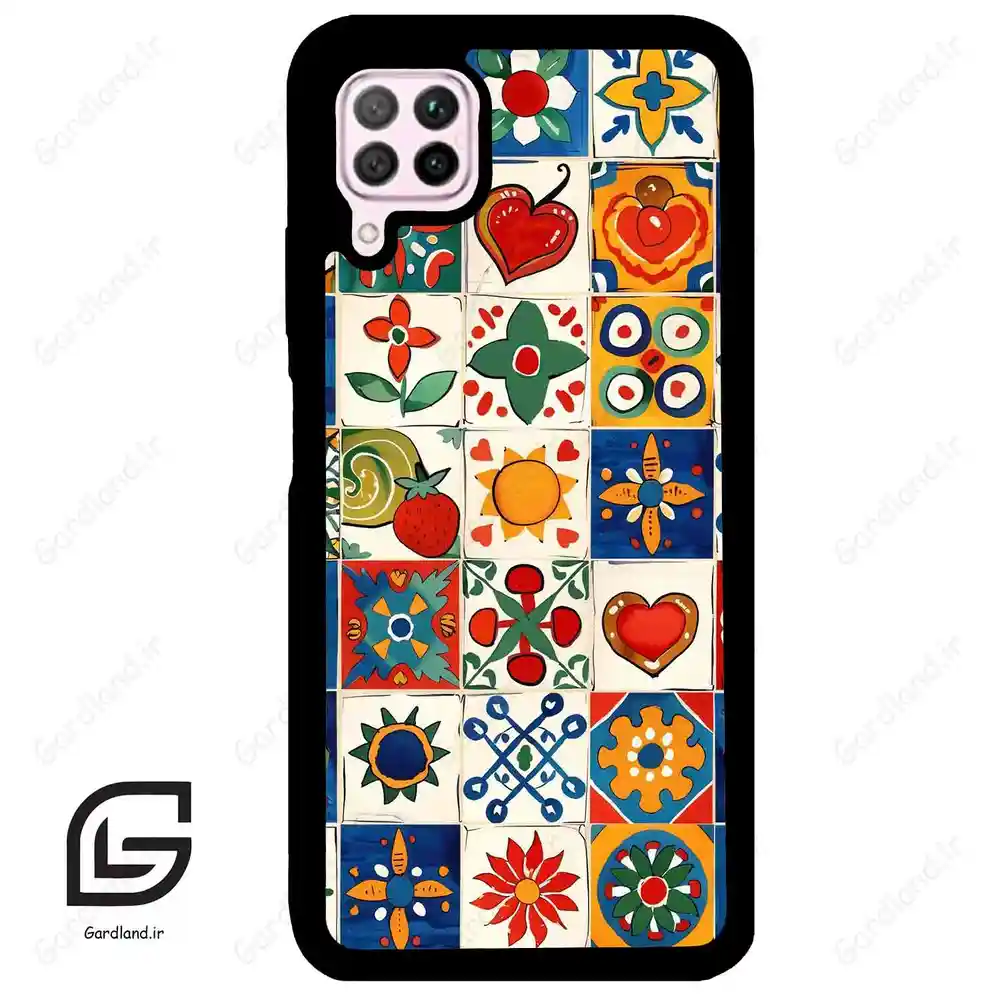 قاب گوشی هوآوی P40 لایت (Huawei P40 Lite ) طرح کاشی کد 2594