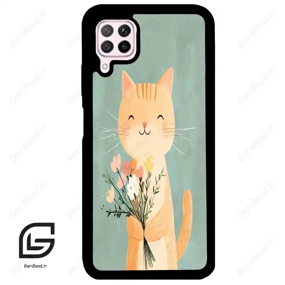 قاب گوشی هوآوی P40 لایت (Huawei P40 Lite ) طرح گربه کد 2619