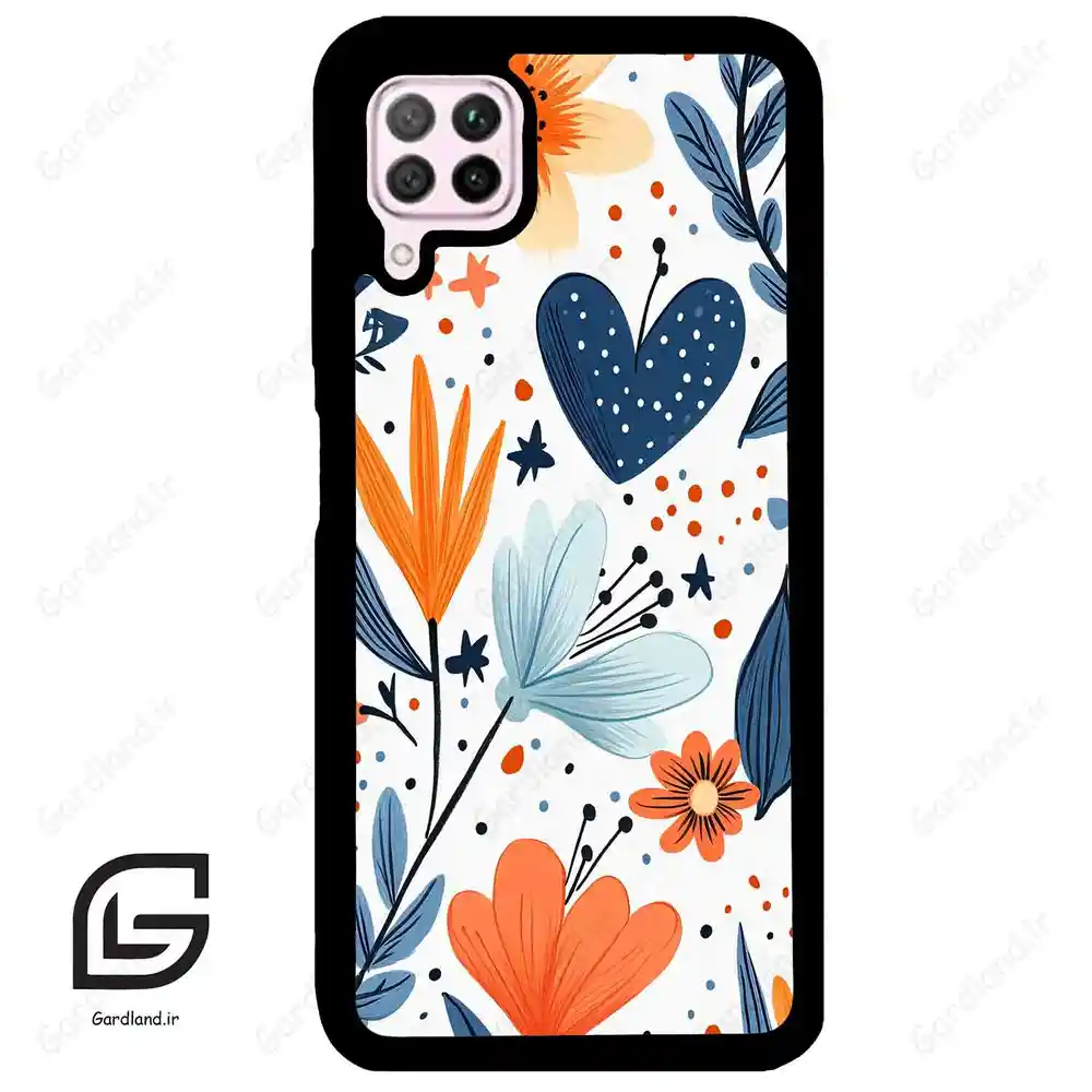 قاب گوشی هوآوی P40 لایت (Huawei P40 Lite ) طرح گل کد 2686
