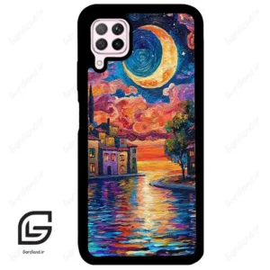 قاب گوشی هوآوی P40 لایت (Huawei P40 Lite ) طرح ماه کد 2699