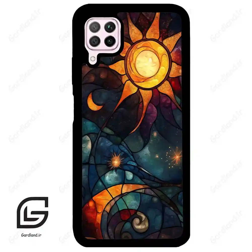 قاب گوشی هوآوی P40 لایت (Huawei P40 Lite ) طرح خورشید کد 2707